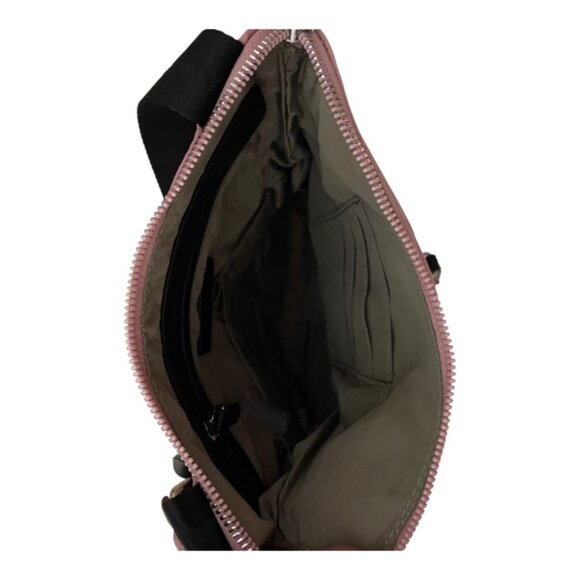 Anne Klein Sport Pink Nylon Crossbody Bag NWOT - Picture 4 of 5